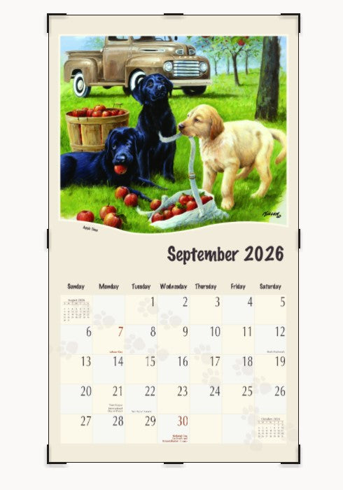 Calendar Pine Ridge 2026 - Must Love Dogs