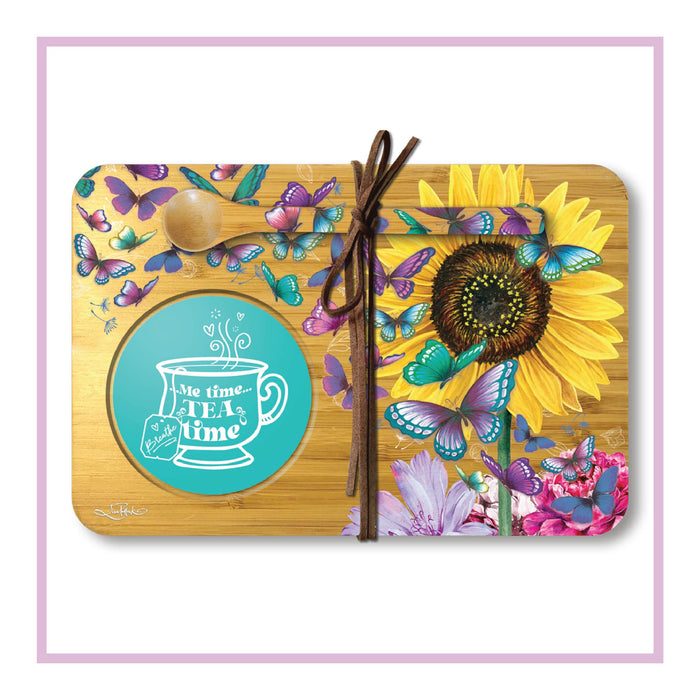 Tea Time Tray - Sunny Butterflies