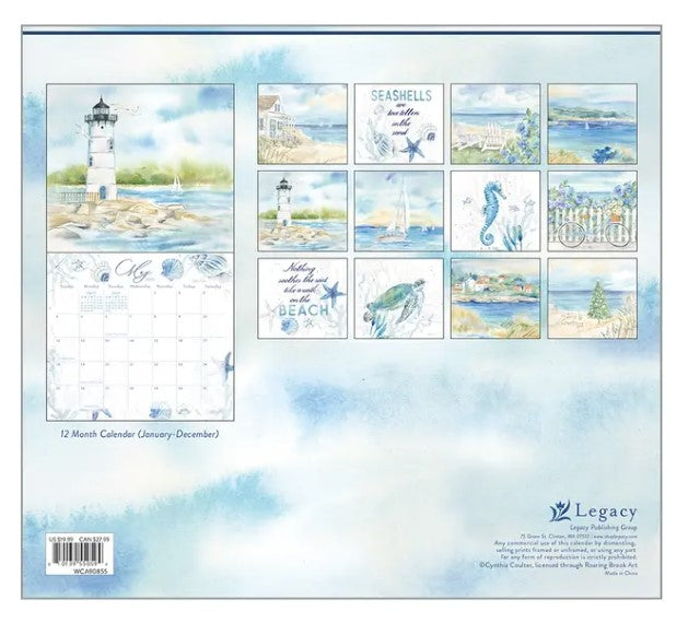 Calendar Legacy 2025 - Seaside