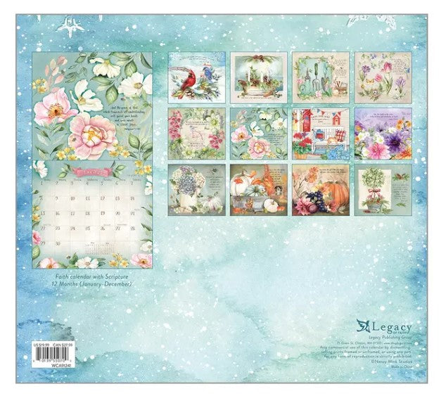 Calendar Legacy 2025 - Faithful Heart and Home