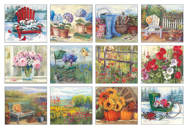 Calendar Legacy 2025 - Cottage Garden