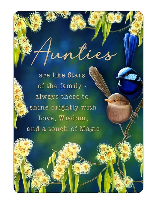 Nature's Grace Plaque - Aunty