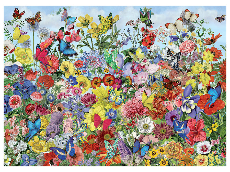 Cobble Hill 'Butterfly Garden' Jigsaw Puzzle - 1000 Piece