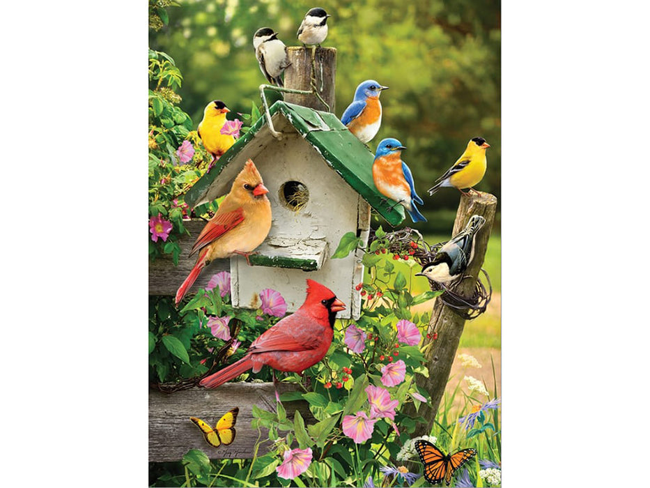 Cobble Hill 'Summer Birdhouse' Jigsaw Puzzle - 500 Piece