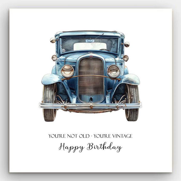 Happy Birthday - Car Card