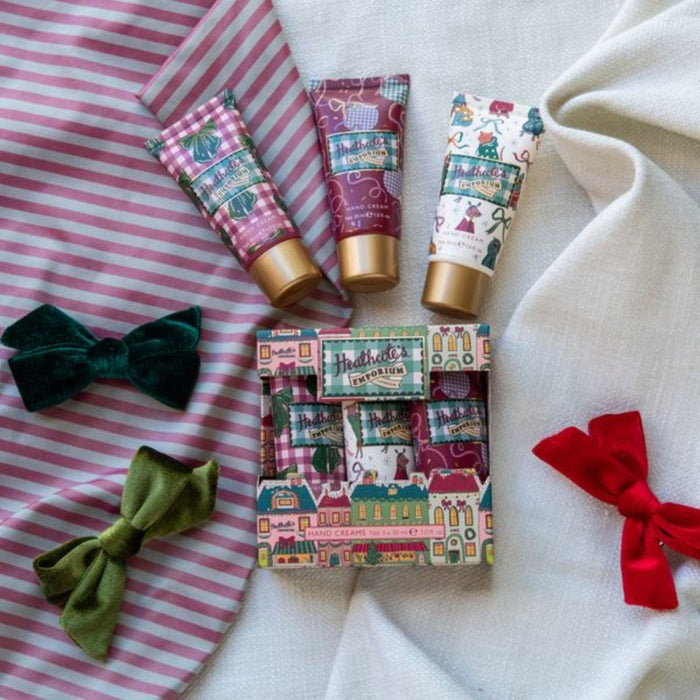 Heathcote's Festive Hand Cream Trio