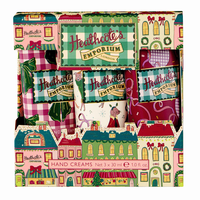 Heathcote's Festive Hand Cream Trio