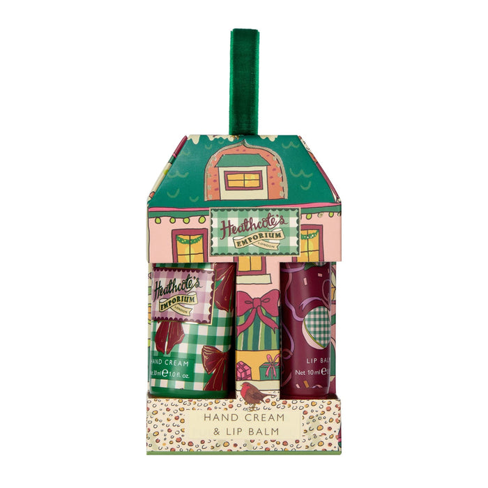 Heathcote's Festive Hand Cream & Lip Balm
