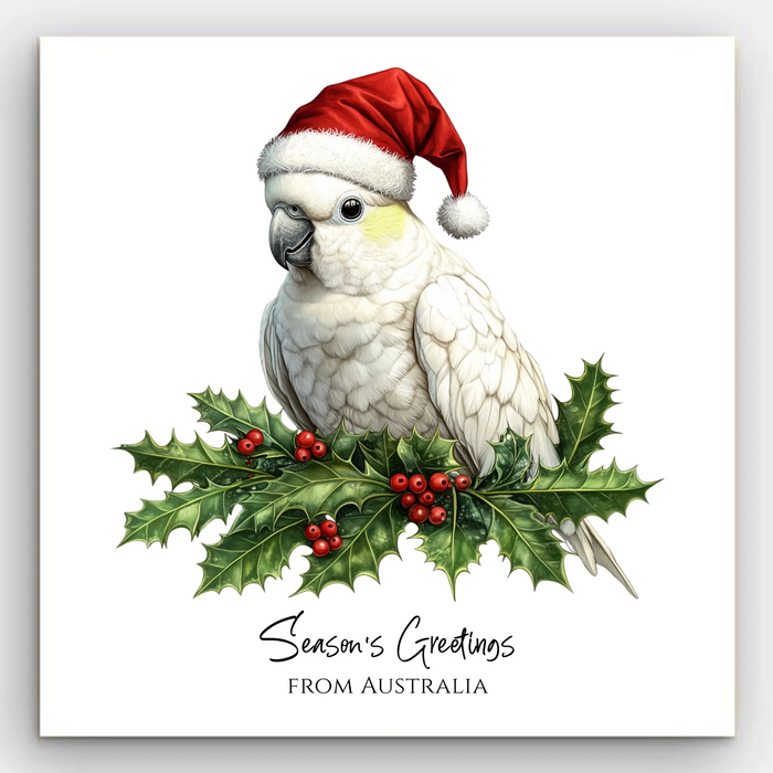 Christmas - Cockatoo Card