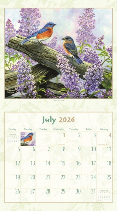 Calendar Pine Ridge 2026 - Birds of a Feather