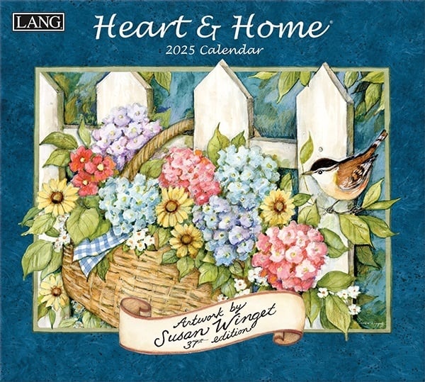 Calendar LANG 2025 - Heart & Home