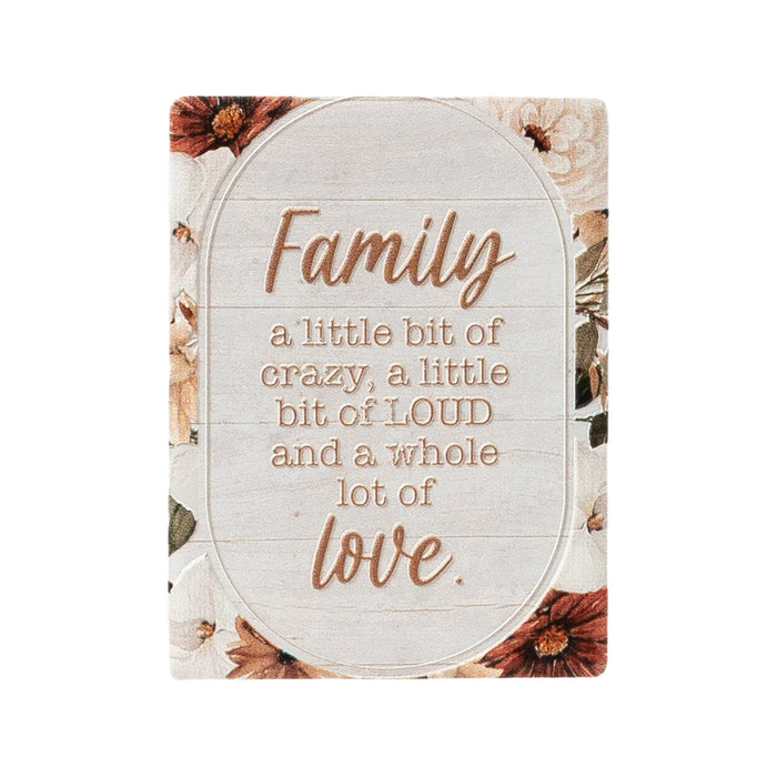 Home Sweet Home Ceramic Magnet - Family