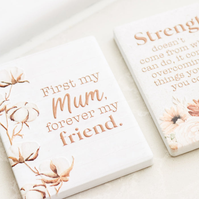 Home Sweet Home Ceramic Magnet - Mum