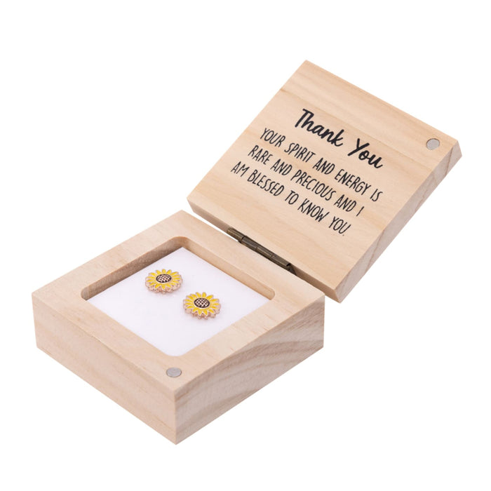 Heart & Soul Earrings - Thank You