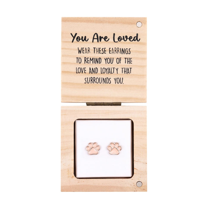 Heart & Soul Earrings - Dog