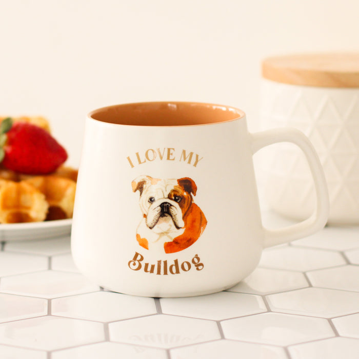 I Love My Pet Mug - Bulldog