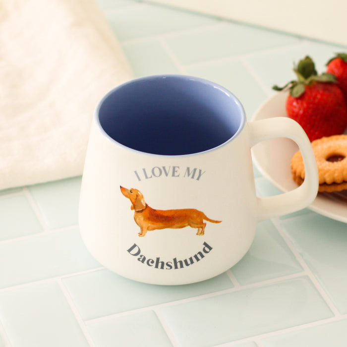 I Love My Pet Mug - Dachshund