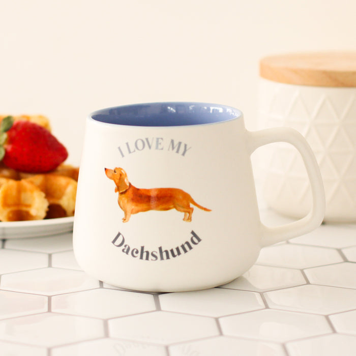 I Love My Pet Mug - Dachshund