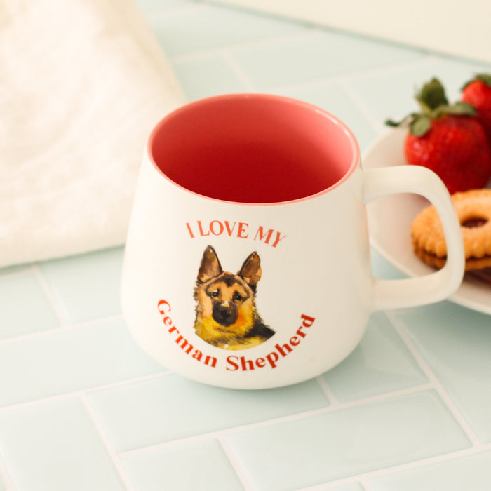 I Love My Pet Mug - German Shepherd