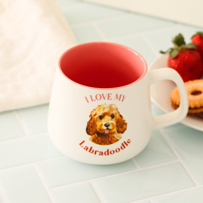 I Love My Pet Mug - Labradoodle