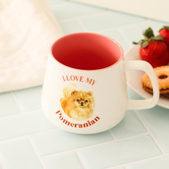 I Love My Pet Mug - Pomeranian