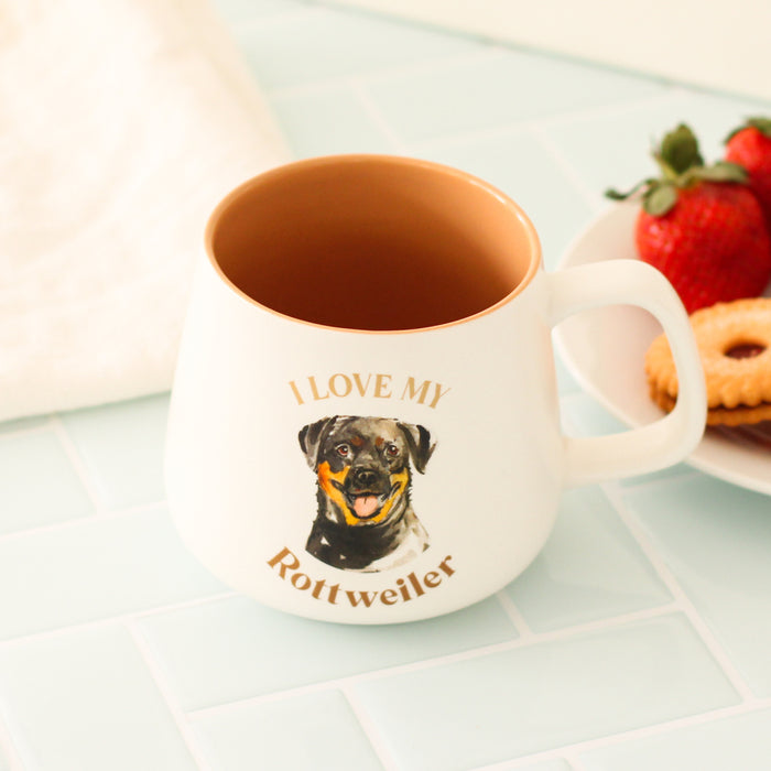 I Love My Pet Mug - Rottweiler