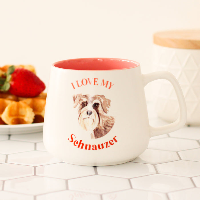 I Love My Pet Mug - Schnauzer