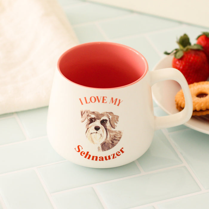 I Love My Pet Mug - Schnauzer