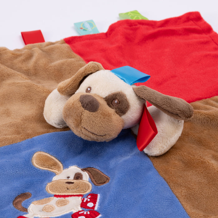 Mary Meyer Taggies Buddy Dog Character Blanket