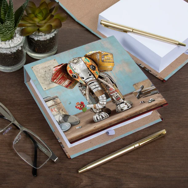 Bug Art Scraps Memo Pad - Asst