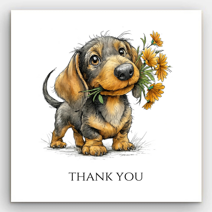Thank You - Doxie Card
