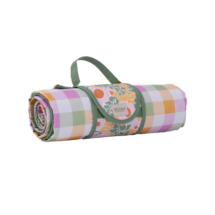 Spring Floral Picnic Rug