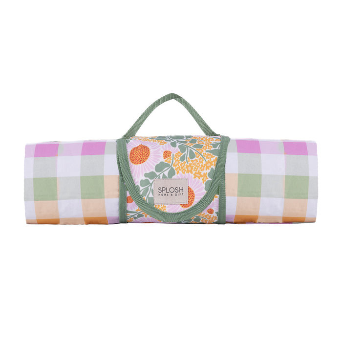 Spring Floral Picnic Rug