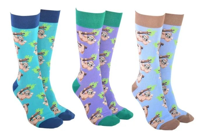 Sock Society - Happy Sloths