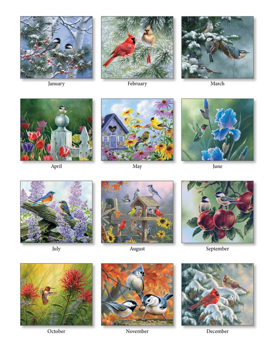 Calendar Pine Ridge 2026 - Birds of a Feather