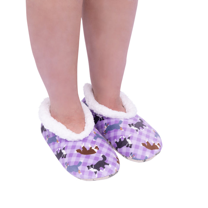 SnuggUps Women's Printed Pets (Border Collie) - Various Sizes
