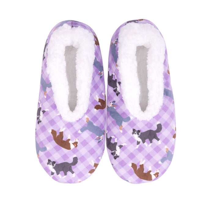 SnuggUps Women's Printed Pets (Border Collie) - Various Sizes