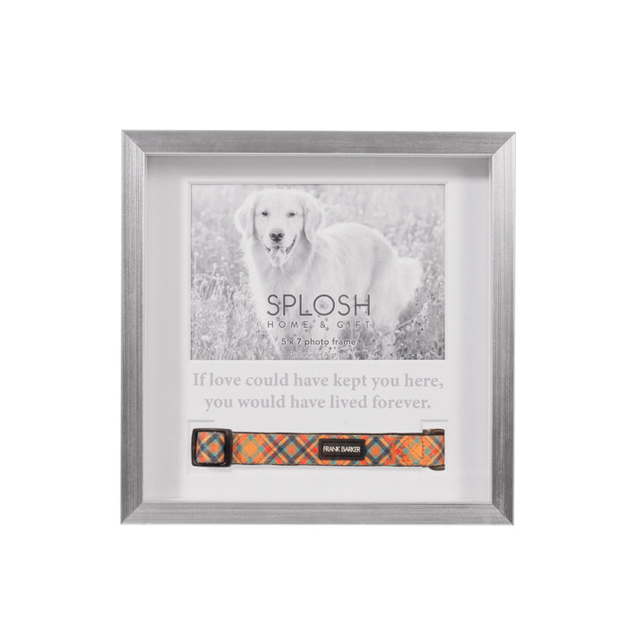 Sympathy Pet Memorial Collar Frame