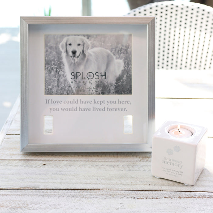 Sympathy Pet Memorial Collar Frame