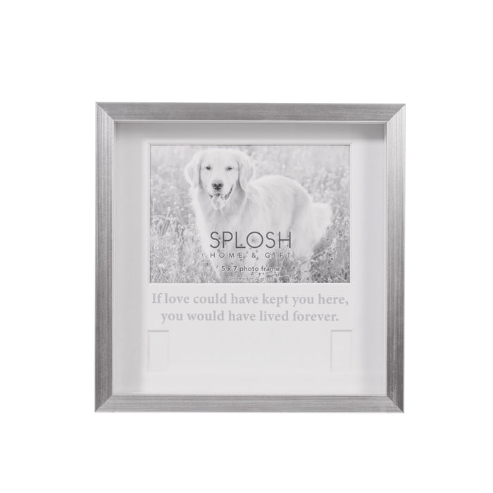 Sympathy Pet Memorial Collar Frame