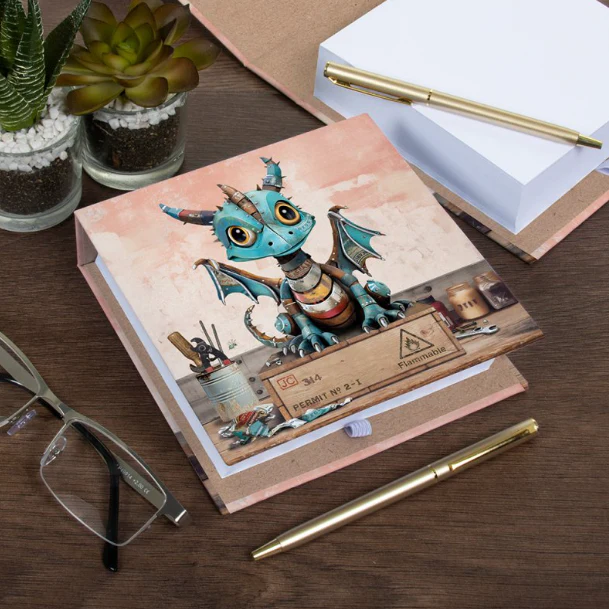 Bug Art Scraps Memo Pad - Asst