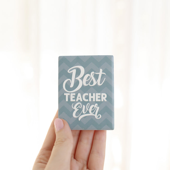 Teacher Ceramic Magnet - Best Teacher