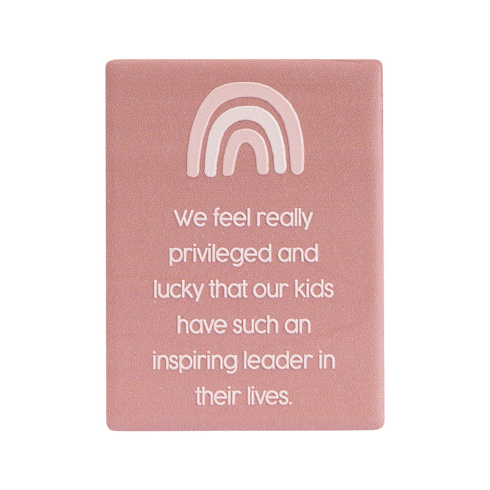 Teacher Ceramic Magnet - Leader