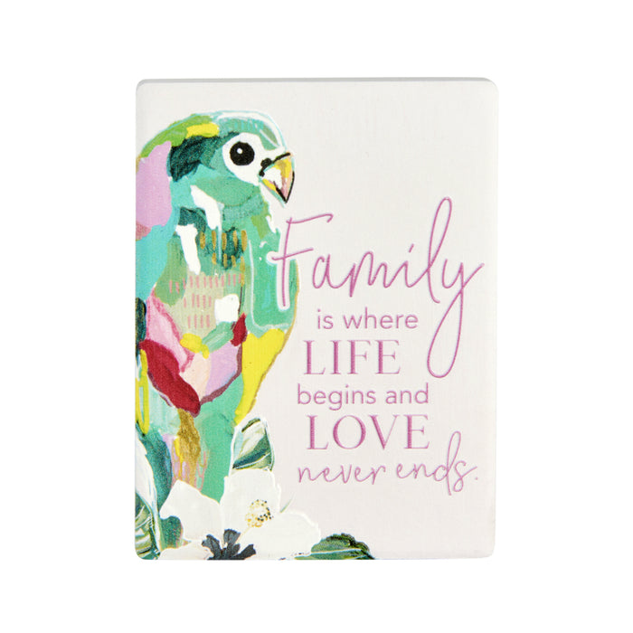 Talulah Ceramic Magnet - Family