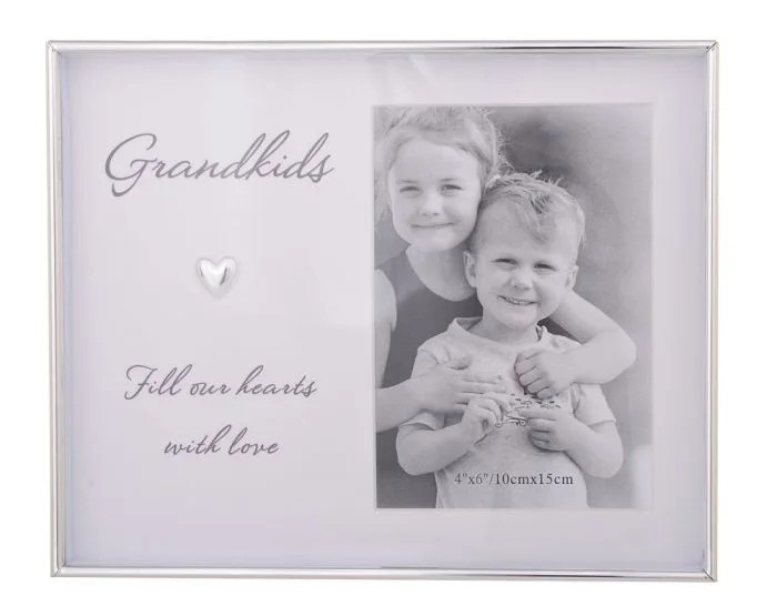 Love Heart Grandkids Frame - 4 x 6