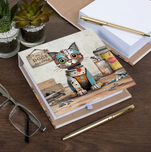 Bug Art Scraps Memo Pad - Asst