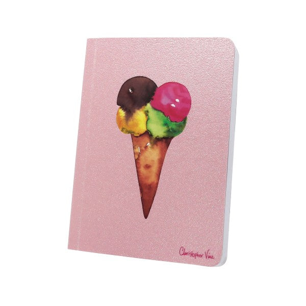 Christopher Vine Notebook - Four Scoops