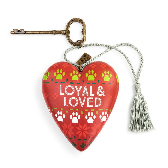 Art Hearts - Loyal & Loved Paw Print