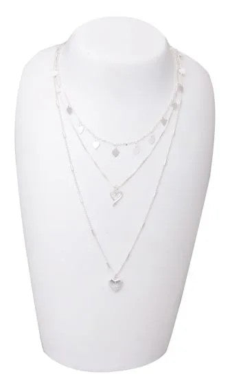 Equilibrium 3 Layered Necklaces - Asst Styles