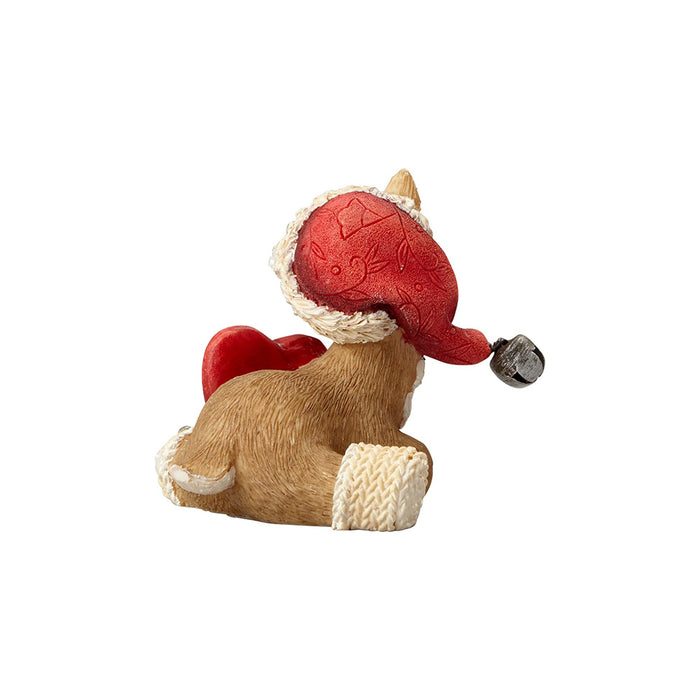 Heart of Christmas - Reindeer With Santa Hat